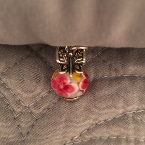 James Avery mariposa art glass charm